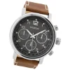 Oozoo Herren Armbanduhr Timepieces C9457A Analog Leder braun UOC9457A