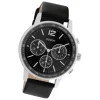 Oozoo Herren Armbanduhr Timepieces C10813 Analog Leder schwarz UOC10813
