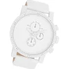 Oozoo Herren Armbanduhr Timepieces Analog Leder weiß UOC11310