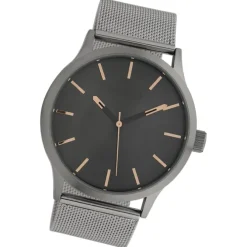 Oozoo Herren Armbanduhr Timepieces C10056 Quarz Stahl silber UOC10056