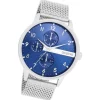 Oozoo Herren Armbanduhr Timepieces Analog Metall silber UOC11300