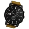 Oozoo Herren Armbanduhr Timepieces C9033A Analog Leder braun UOC9033A