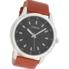 Oozoo Herren Armbanduhr Timepieces Analog Leder braun UOC7431A