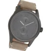 Oozoo Herren Armbanduhr Timepieces Analog Leder braun UOC8223A