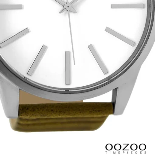 Oozoo Herren Armbanduhr Timepieces Analog Leder braun UOC9410A