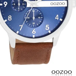Oozoo Herren Armbanduhr Timepieces Analog Metall braun UOC11306