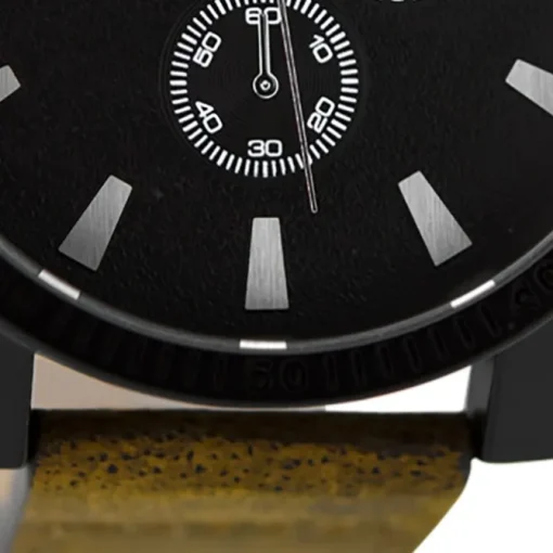 Oozoo Herren Armbanduhr Timepieces C9033A Analog Leder braun UOC9033A