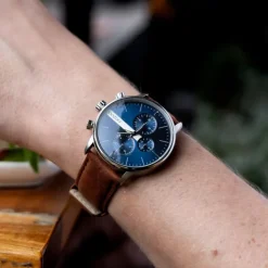 Oozoo Herren Armbanduhr Timepieces Analog Leder braun UOC11221