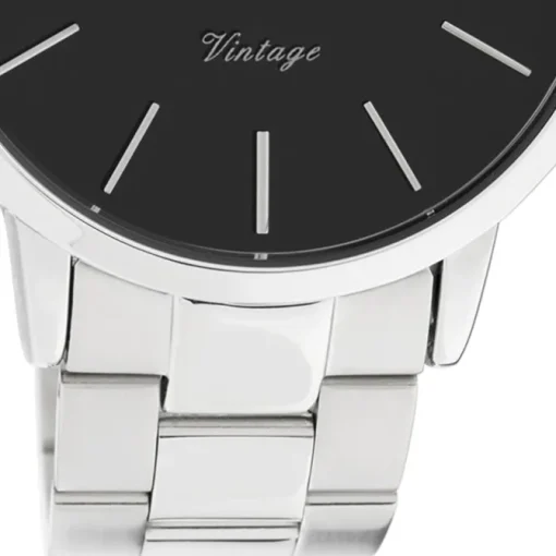 Oozoo Herren Armbanduhr Ultra Slim C20022 Analog Edelstahl silber UOC20022