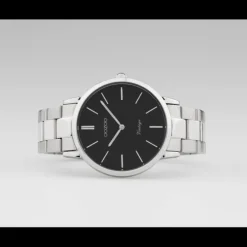 Oozoo Herren Armbanduhr Ultra Slim C20022 Analog Edelstahl silber UOC20022