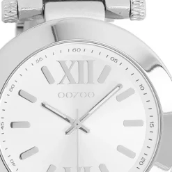 Oozoo Herren Armbanduhr Vintage Series Analog Metall silber UOC5750A