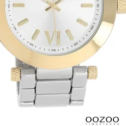 Oozoo Herren Armbanduhr Vintage Series Analog Metall silber UOC5751A