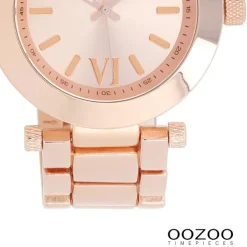 Oozoo Herren Armbanduhr Vintage Series Analog Metall rosegold UOC5754A