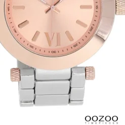 Oozoo Herren Armbanduhr Vintage Series Analog Metall silber UOC5752A