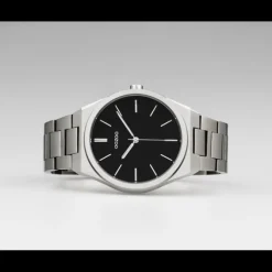 Oozoo Herren Damen Armbanduhr Timepieces C10521 Analog Edelstahl silber UOC10521