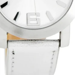 Oozoo Kinder Jugend Armbanduhr JR200 Analog Leder silber UOJR200