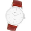 Oozoo Unisex Armbanduhr OOZOO Vintage Series Analog Leder braun UOC20385