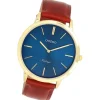 Oozoo Unisex Armbanduhr OOZOO Vintage Series Analog Leder braun UOC20388