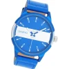Oozoo Unisex Armbanduhr OOZOO Timepieces Analog Leder blau UOC11442