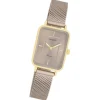 Oozoo Unisex Armbanduhr OOZOO Vintage Series Analog Metall beige UOC20384