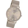 Oozoo Unisex Armbanduhr OOZOO Vintage Series Analog Metall beige UOC20380