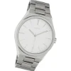 Oozoo Unisex Armbanduhr Timepieces Analog Metall silber UOC10520