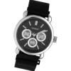 Oozoo Unisex Armbanduhr Timepieces Analog Metall schwarz UOC10696