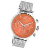 Oozoo Unisex Armbanduhr Timepieces C10903 Analog Edelstahl silber UOC10903