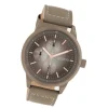 Oozoo Unisex Armbanduhr Timepieces C10907 Analog Leder braun taupe UOC10907