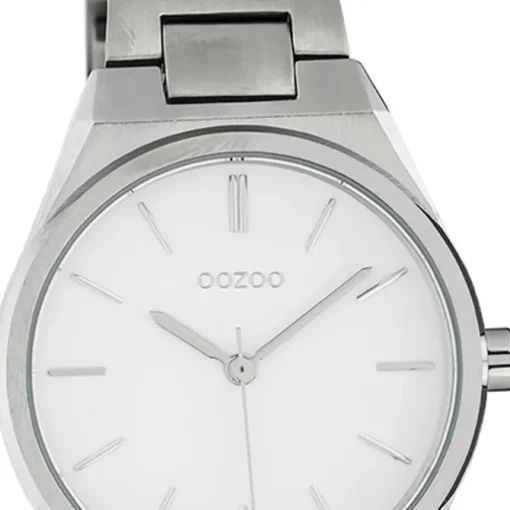 Oozoo Unisex Armbanduhr Timepieces Analog Metall silber UOC10525