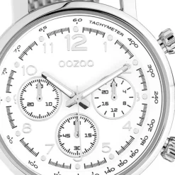 Oozoo Unisex Armbanduhr Timepieces C10900 Analog Edelstahl silber UOC10900