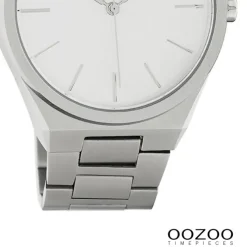 Oozoo Unisex Armbanduhr Timepieces Analog Metall silber UOC10520