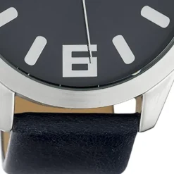 Oozoo Unisex Armbanduhr Timepieces C10236 Analog Leder dunkelblau UOC10236