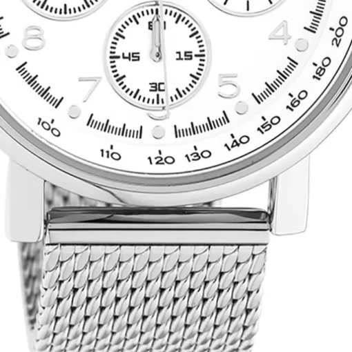 Oozoo Unisex Armbanduhr Timepieces C10900 Analog Edelstahl silber UOC10900