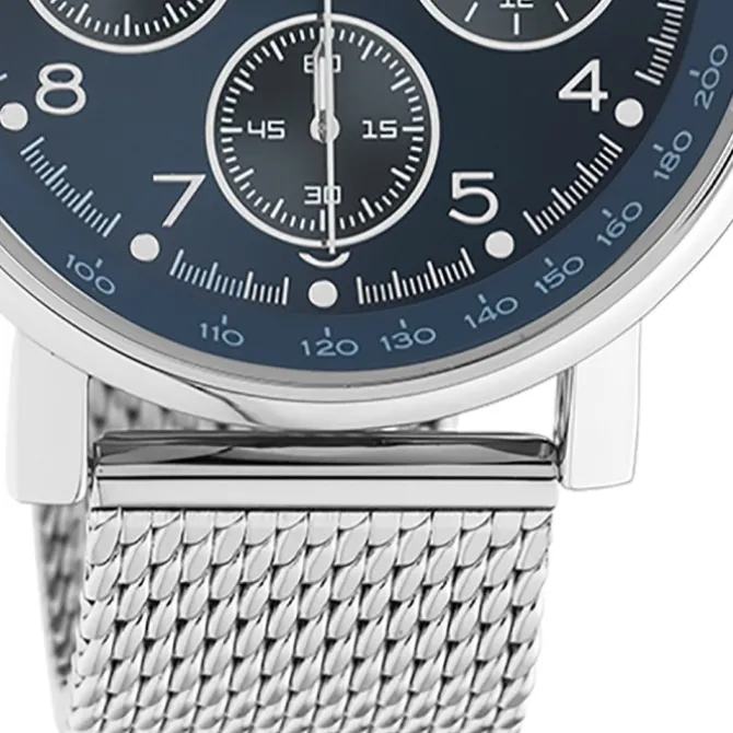 Oozoo Unisex Armbanduhr Timepieces C10904 Analog Edelstahl silber UOC10904