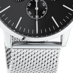 Oozoo Unisex Armbanduhr Timepieces C10913 Analog Edelstahl silber UOC10913