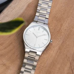 Oozoo Unisex Armbanduhr Timepieces Analog Metall silber UOC10520