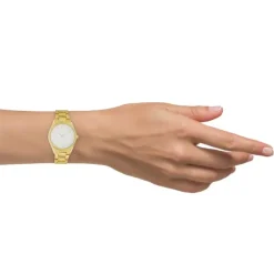 Oozoo Unisex Armbanduhr Timepieces Analog Metall gold UOC10527