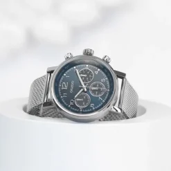 Oozoo Unisex Armbanduhr Timepieces C10904 Analog Edelstahl silber UOC10904