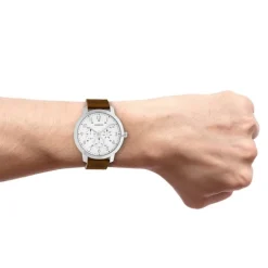 Oozoo Unisex Armbanduhr Timepieces Analog Leder braun UOC10505