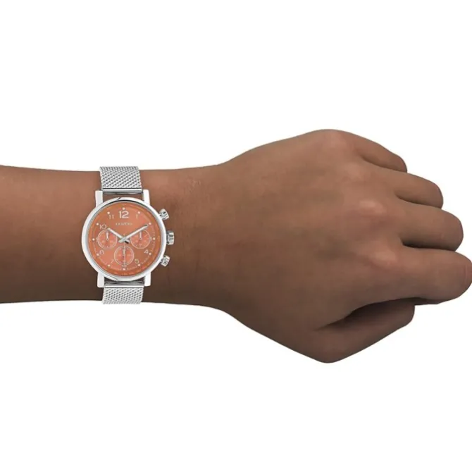 Oozoo Unisex Armbanduhr Timepieces C10903 Analog Edelstahl silber UOC10903