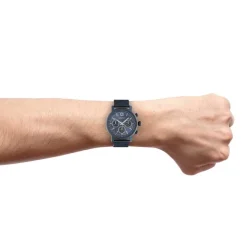 Oozoo Unisex Armbanduhr Timepieces C10701 Analog Edelstahl blau UOC10701