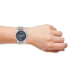 Oozoo Unisex Armbanduhr Timepieces C10904 Analog Edelstahl silber UOC10904