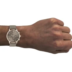 Oozoo Unisex Armbanduhr Timepieces C10916 Analog Leder braun taupe UOC10916