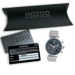 Oozoo Unisex Armbanduhr Timepieces C10904 Analog Edelstahl silber UOC10904