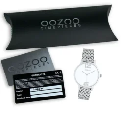 Oozoo Unisex Armbanduhr Timepieces C10920 Analog Edelstahl silber UOC10920