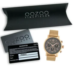 Oozoo Unisex Armbanduhr Timepieces C10703 Analog Edelstahl roségold UOC10703