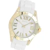 Oozoo Unisex Armbanduhr Vintage Series Analog Silikon weiß UOC5711A