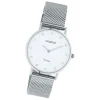 Oozoo Unisex Armbanduhr Vintage Series C20240 Analog Edelstahl silber UOC20240