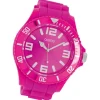 Oozoo Unisex Armbanduhr Vintage Series Analog Silikon pink UOC4166A